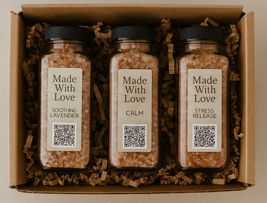 Made With Love – Himalayan Bath Salt Trio